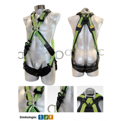 Cross-style safety harness 1